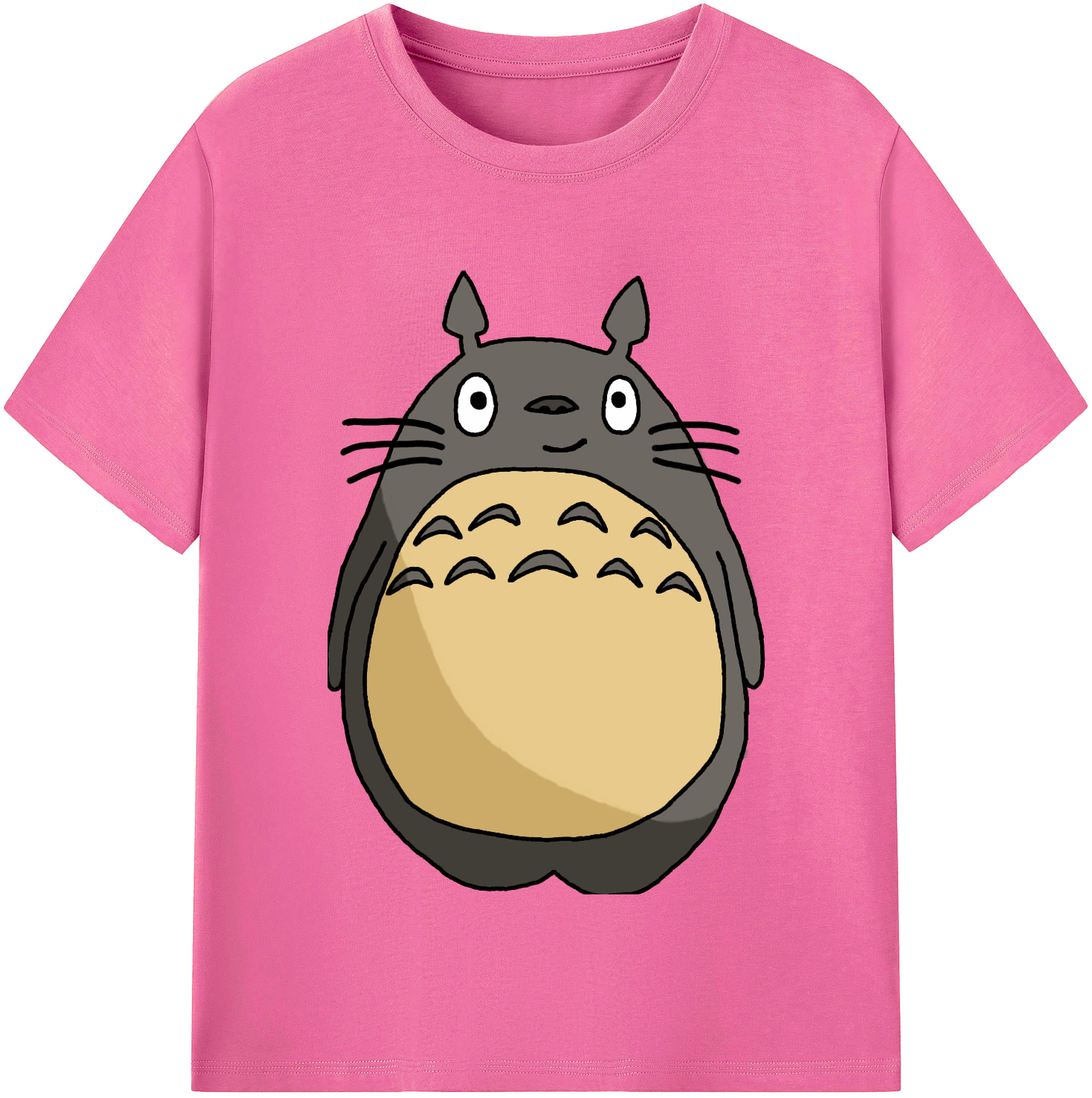 （画像用） となりのトトロ 草壁メイ 草壁サツキ My Neighbor Totoro Satsuki Kusakabe Mei Kusakabe レディースカジュアルプリントTシャツ（綿100％）